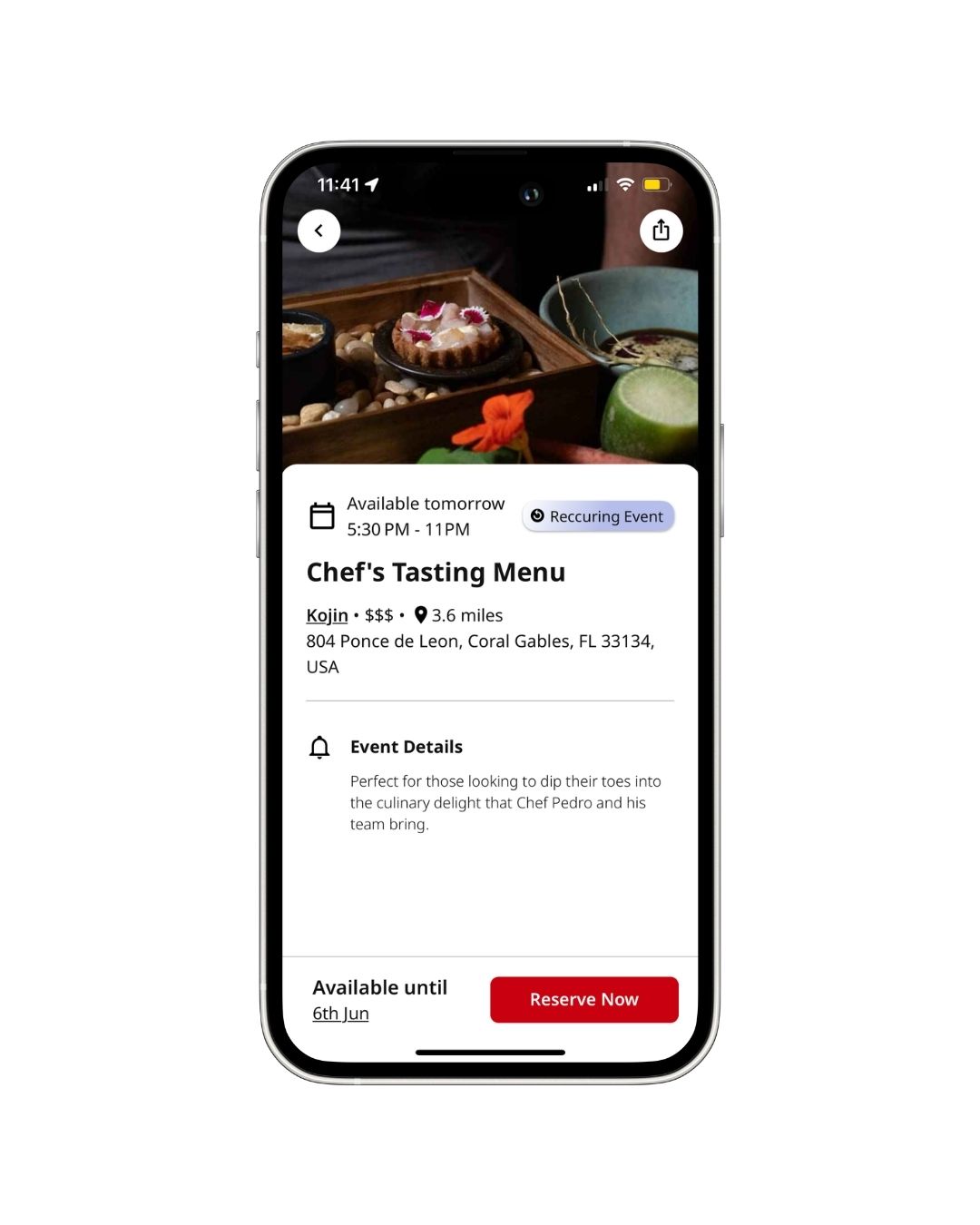 Reserve Your Next Dining Experience, Anytime, Anywhere.