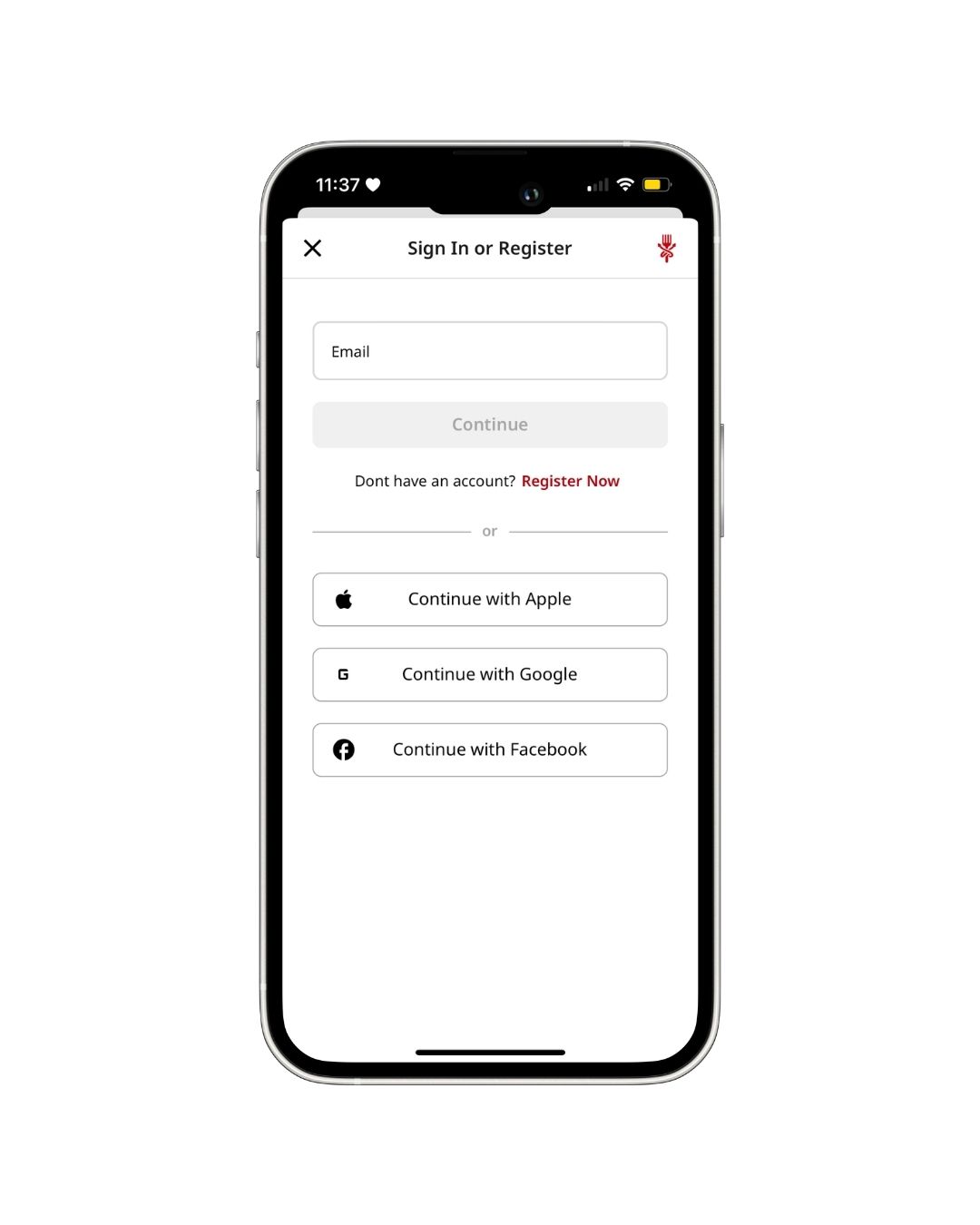 Log in and Create Your ARO Profile.